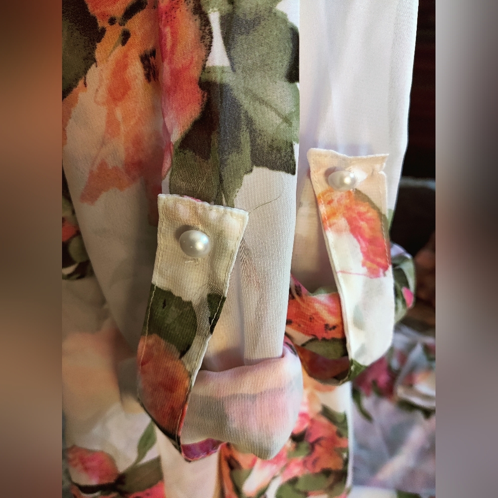 Showpo Steal the Show Playsuit White floral Maxi Small - Picture 3 of 11